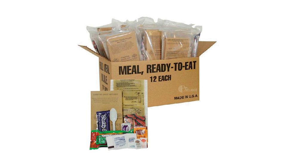 DELUXE FIELD READY RATION W/O HEATER, CASE