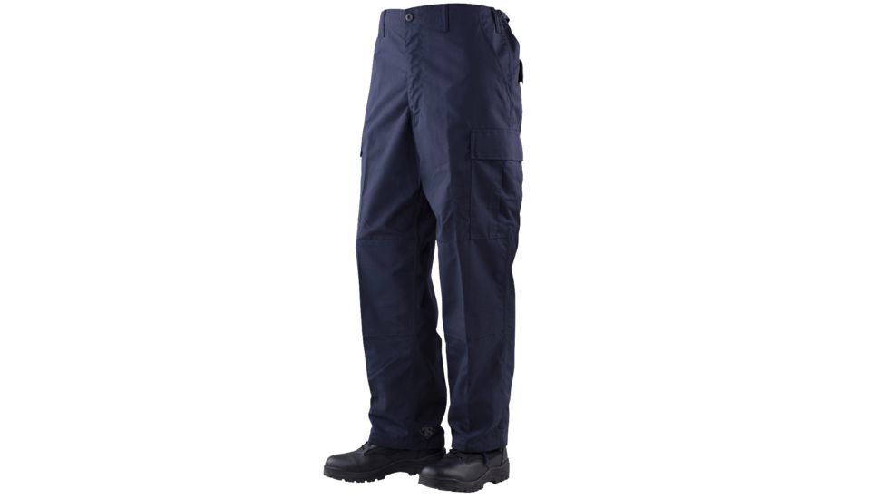 Tru-Spec Gen 1 Police Pants, 65/35 Poly/Co Rip, Navy, Extra Small, Regular 1996002