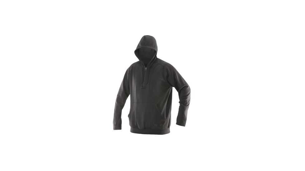 Tru-Spec Grid Fleece Hoodie, Grey, S 2422003