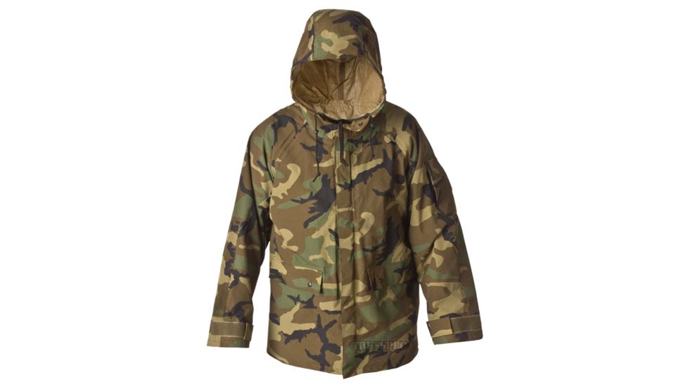 Tru-Spec H2O Proof Army Rain Parka, Woodland, XL