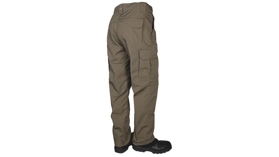 Tru-Spec Men's Original Tactical Pants 6.5oz. 65/35 Polyester/Cotton Rip-Stop, 24-7 Series, Earth, 38 1122047