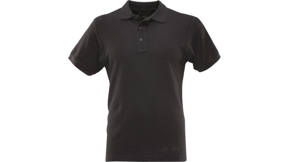 TRU-SPEC Classic Polo Shirt - Men's, Black, S, 4413003