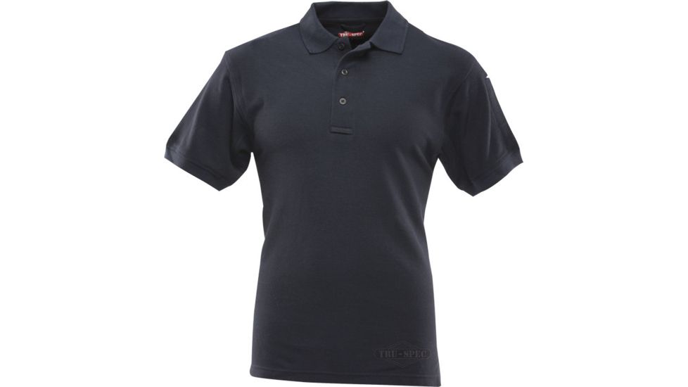 Tru-Spec Men's Short Sleeve Classic Polo, Navy, 2XL 4412007