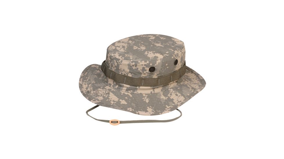 Tru-Spec Military Boonie, TRU ACU DIGITAL WITH LOOPS, 7 3220003