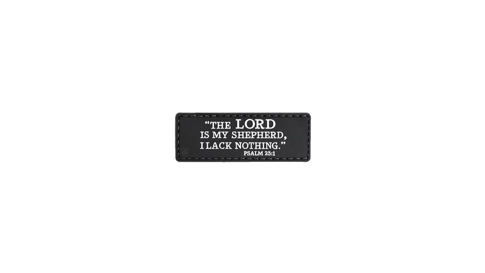 MORALE PATCH, PSALM 23:1