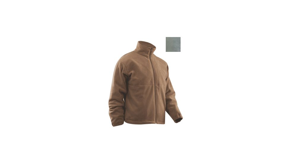 TRU-SPEC Polar Fleece Jacket - Men's, Foliage, 2XL, Long, 2435027