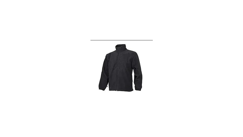 TRU-SPEC Polar Fleece Jacket - Mens, Black, MR, 2434004