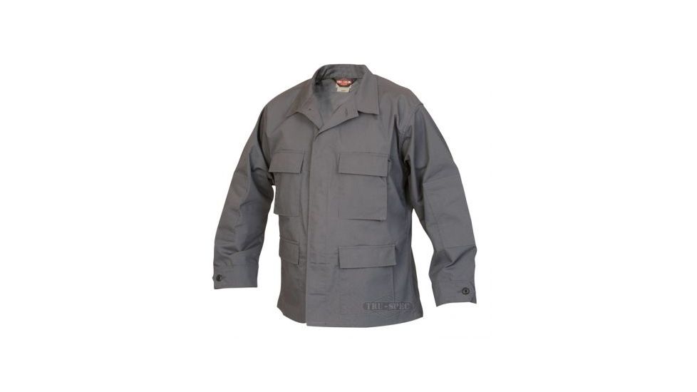 Tru-Spec Polyester-Cotton BDU Jacket - Men's, Charcoal, 3XL, Long Length 1306028