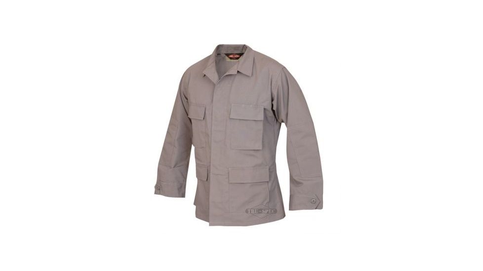 Tru-Spec Polyester-Cotton Ripstop BDU Jacket - Men's, Grey, 4XL, Regular Length 1301009