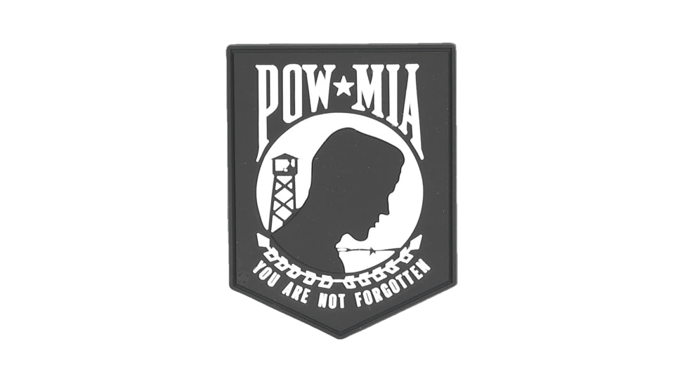 TRU-SPEC Pow*mia Morale Patch, Black, 6691000