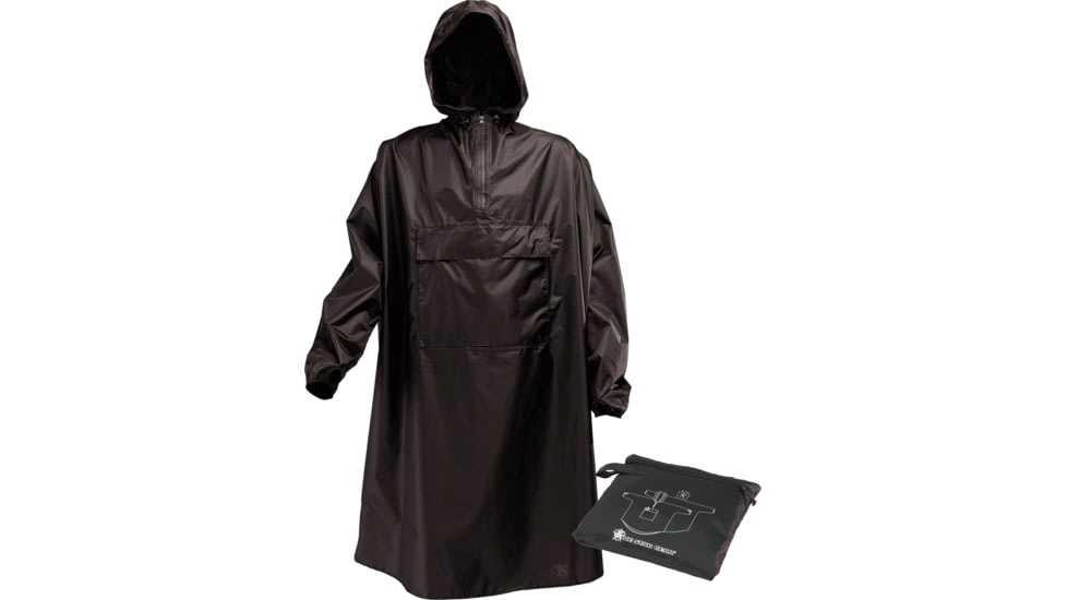 TRU-SPEC Sentinel Poncho - Womens, Black, 3177000
