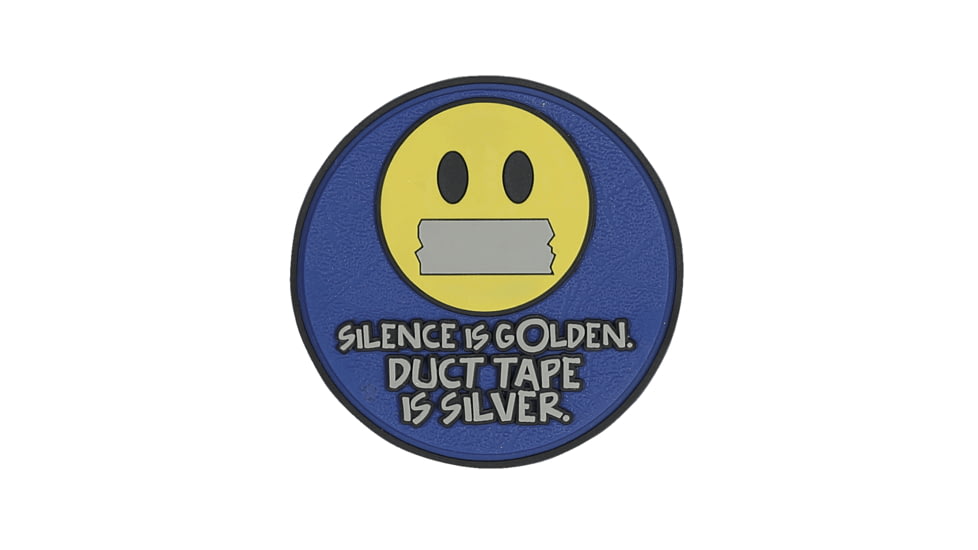 TRU-SPEC Silence Is Golden Morale Patch, Blue, 6699000