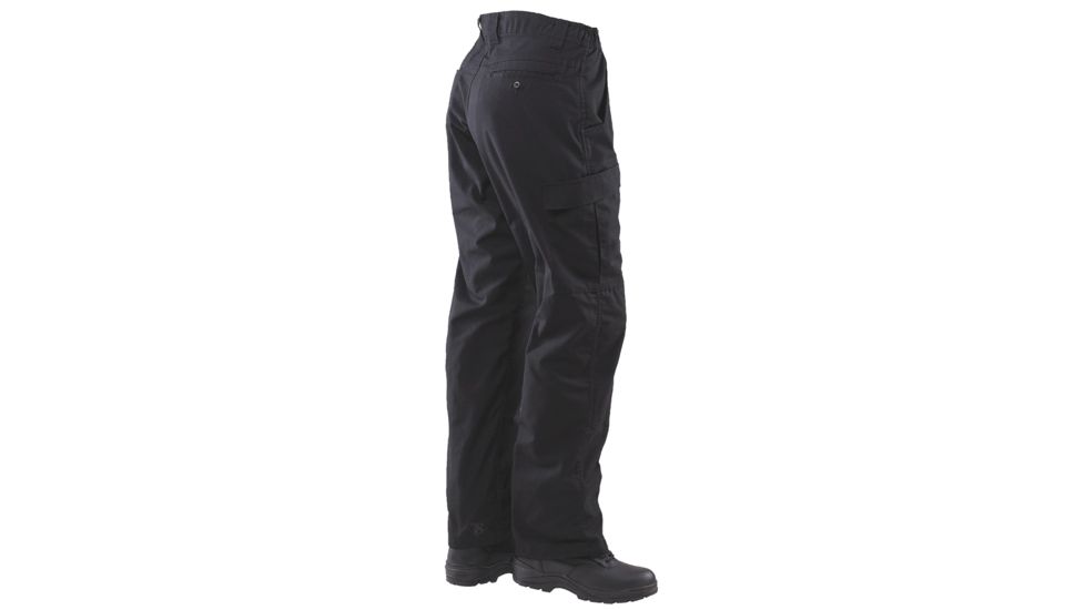 Tru-Spec Simply Tactical Black Poly Cotton Rip Stop with Cargo Pocket, W 32 L 32 1024004