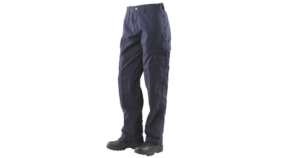 Tru-Spec Simply Tactical Navy Poly Cotton Rip Stop with Cargo Pocket, W 32 L 32 1025004
