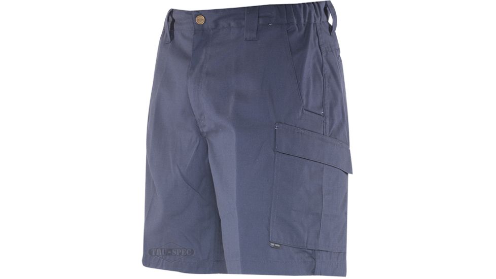 Tru-Spec Simply Tactical Navy Poly Cotton Rip Stop Shorts with Cargo Pocket, 46 4232011