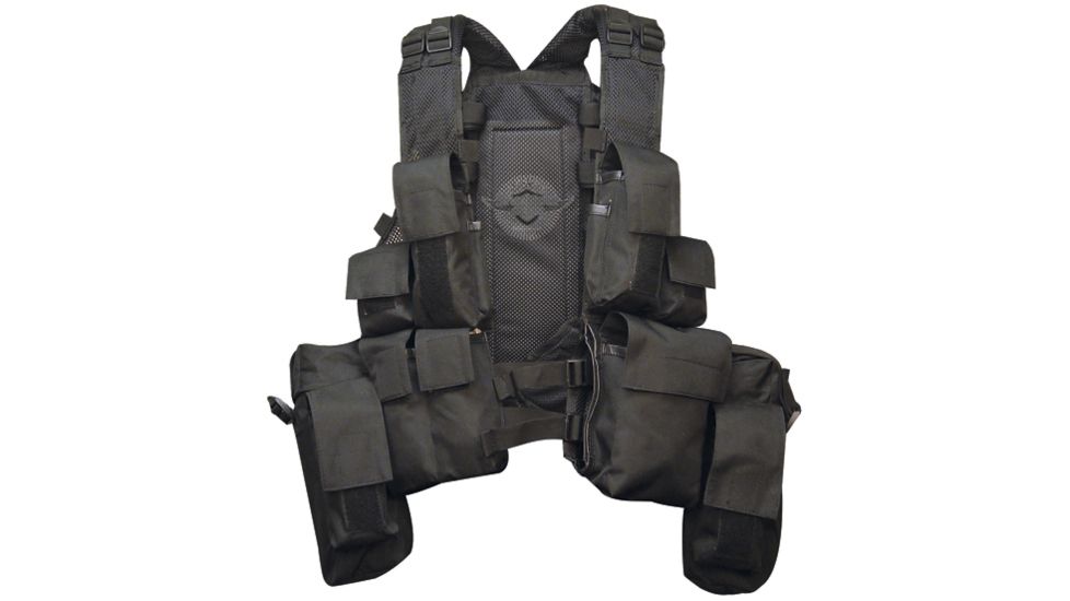 Tru-Spec SSV-5S 11-Pocket Vest, Black 2878000