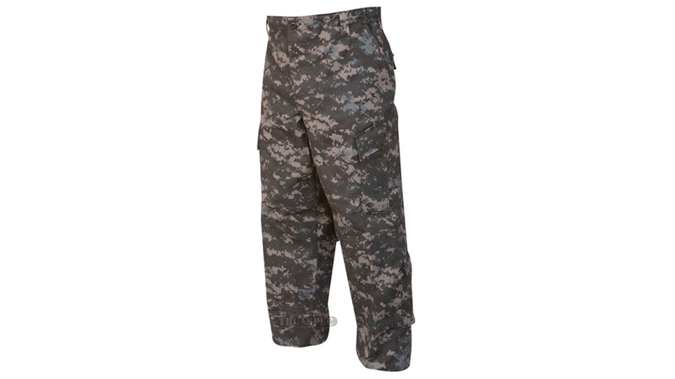 TRU-SPEC TAC T.R.U. Cotton/Nylon Ripstop Trousers - Men's, Digital Woodland, Extra Small, Short, 1395042