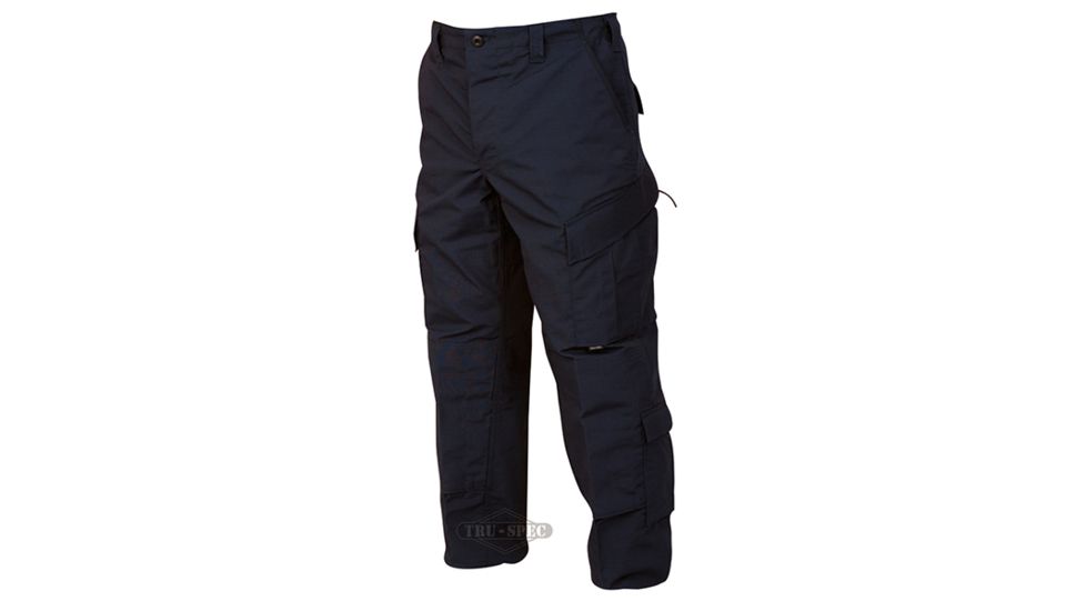TRU-SPEC TAC T.R.U. Cotton/Nylon Ripstop Trousers - Men's, Navy, Extra Large, Long, 1393026