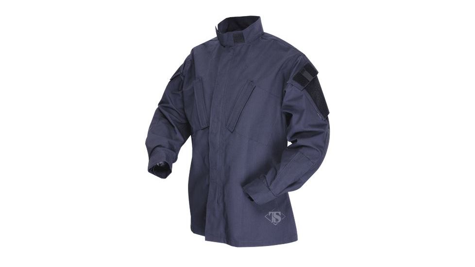 Tru-Spec TAC T.R.U.Shirts 50/50 Nylon/Cotton Rip-Stop, Navy, XLarge Regular 1387006