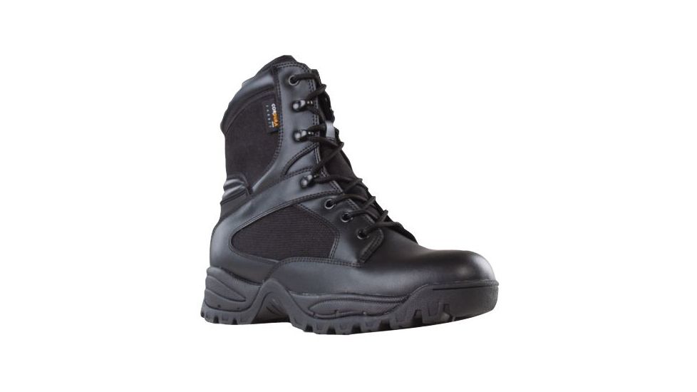 Tru-Spec Tactical 9in Assualt Boots w/Side Zip, Black, 12W 4059031