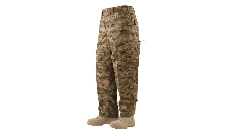 Tru-Spec Tactical Response Pants - Men's, NYCO Rip, All Terrain Tiger, Large, Long 1263025
