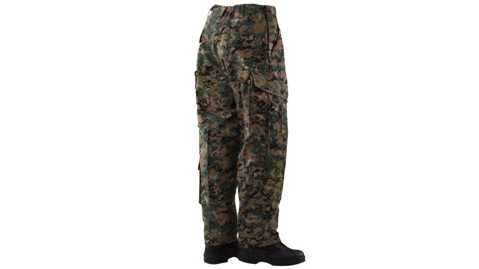 TRU-SPEC Tactical Response Poly/Cotton Ripstop Pants - Men's, Digital Woodland, 3XL, Long, 1268028