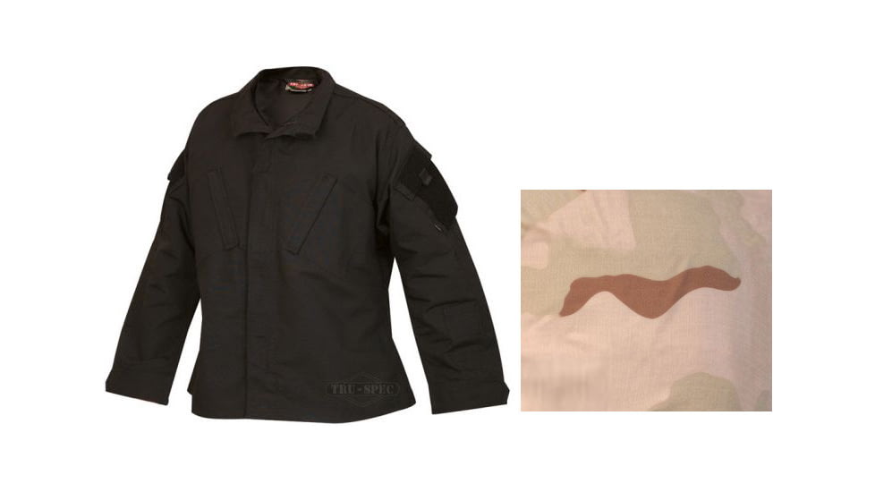 Tru-Spec Tactical Response Uniform Shirt - Men's, 50/50 Nylon/Cotton Rip Stop, Desert 3, 4XL, Regular 1272009