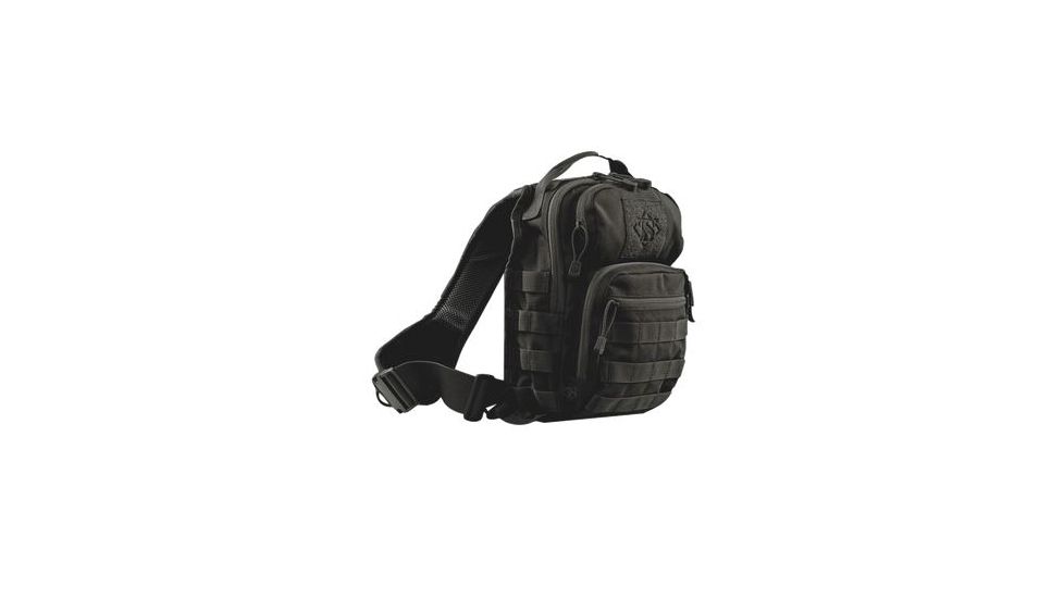 Tru-Spec Trek Sling Backpack,12x8x10.5in,Black 4918000