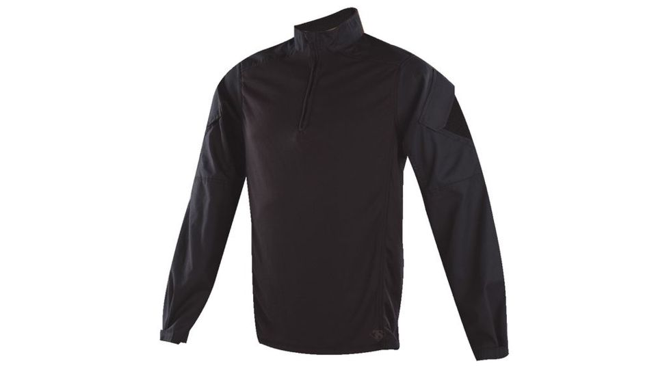 Tru-Spec Urban Force TRU 1/4 Zip Combat Shirt, Black, XLL 2576026