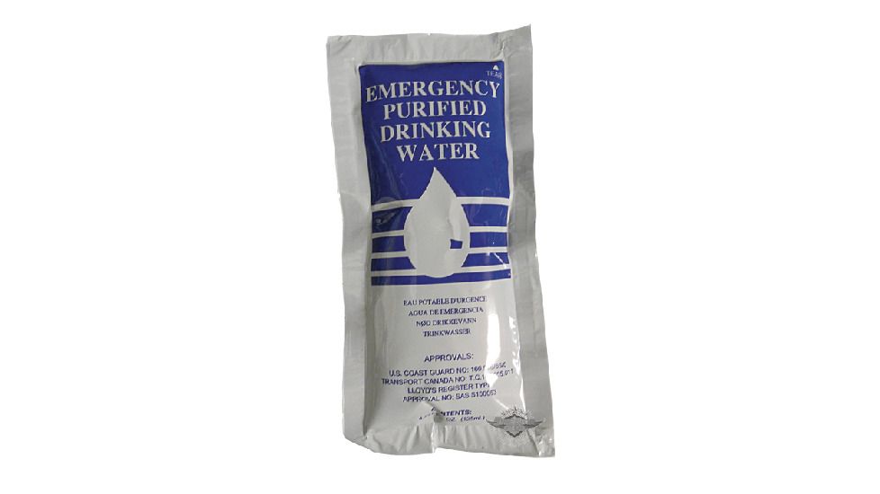 Water, EMERGENCY PURIFIED DRINKING