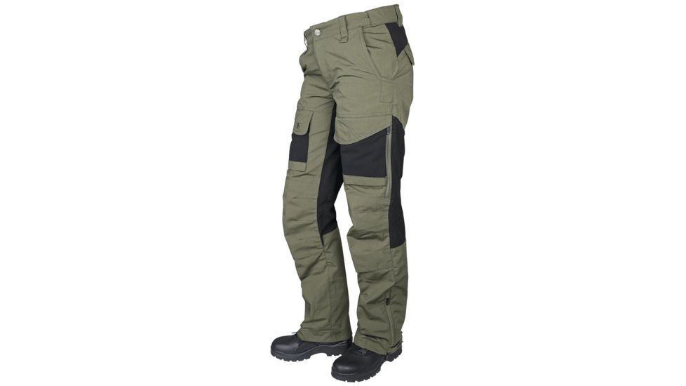 Tru-Spec Womens Xpedition Pants, 24-7 Series, Ranger Green/Black, 4, 1453503