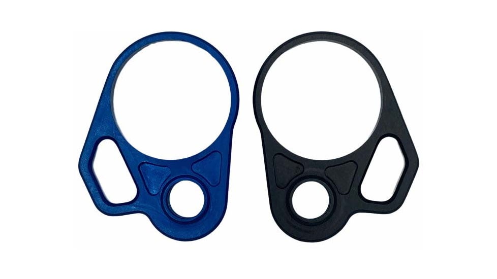 TruCalibre Enhanced Aluminum Endplate, Blue, TBP-ALM-2