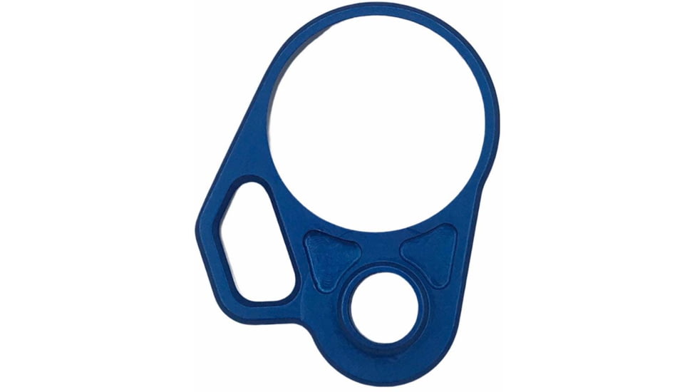 TruCalibre Enhanced Aluminum Endplate, Blue, TBP-ALM-2