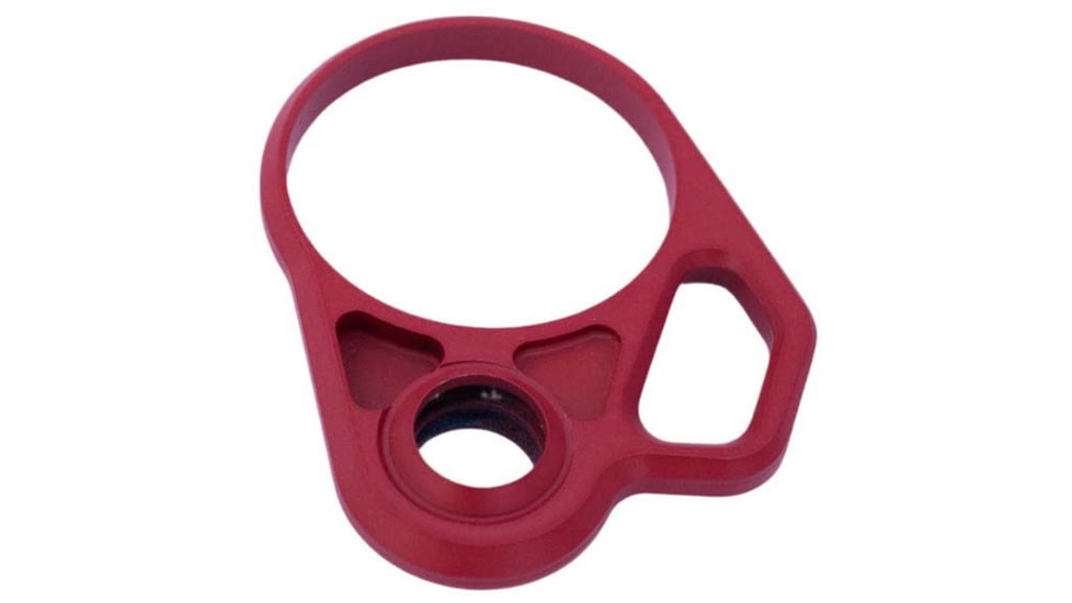 TruCalibre Enhanced Aluminum Endplate, Red, TBP-ALM3