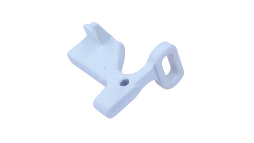 TruCalibre Enhanced Billet Bolt Catch, White, TBC-B6