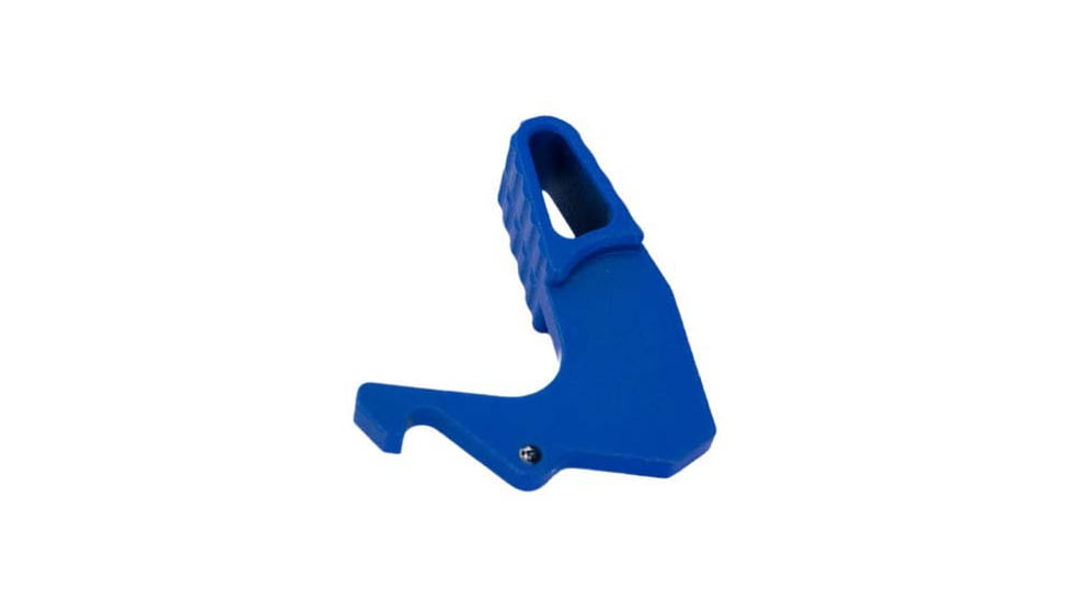TruCalibre Enhanced Charging Handle Latch, Blue, TCH-LAT2