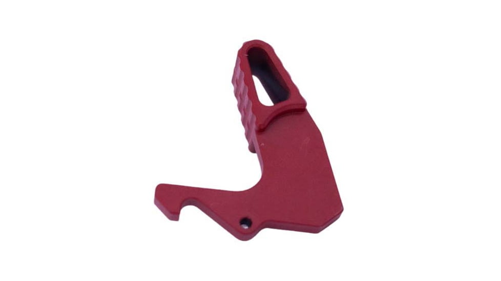 TruCalibre Enhanced Charging Handle Latch, Red, TCH-LAT3