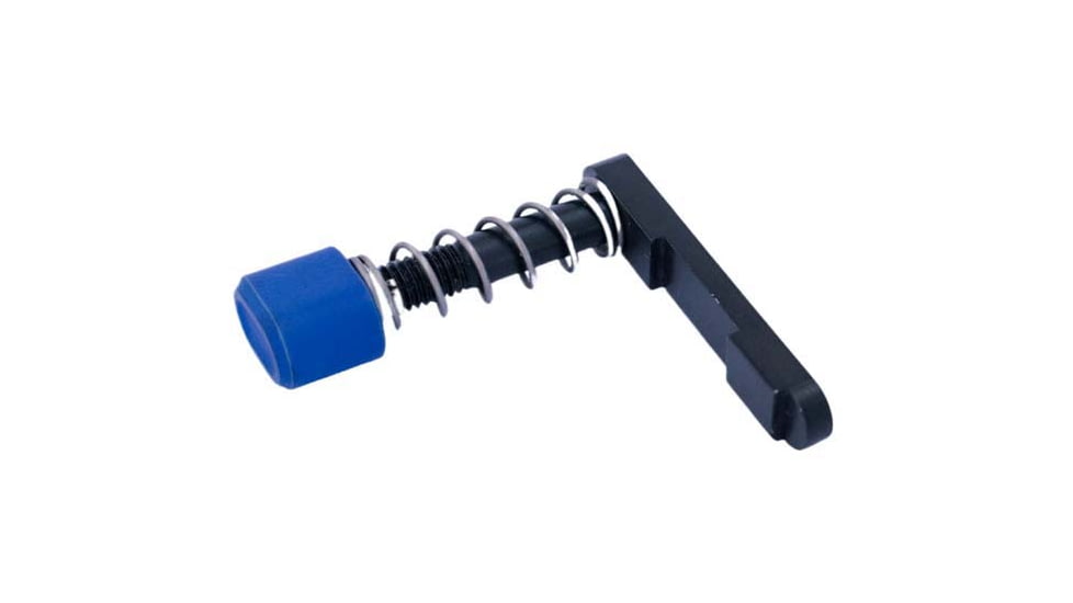 TruCalibre Enhanced Mag Button w/ Mag Catch, Blue, TMAG-X2