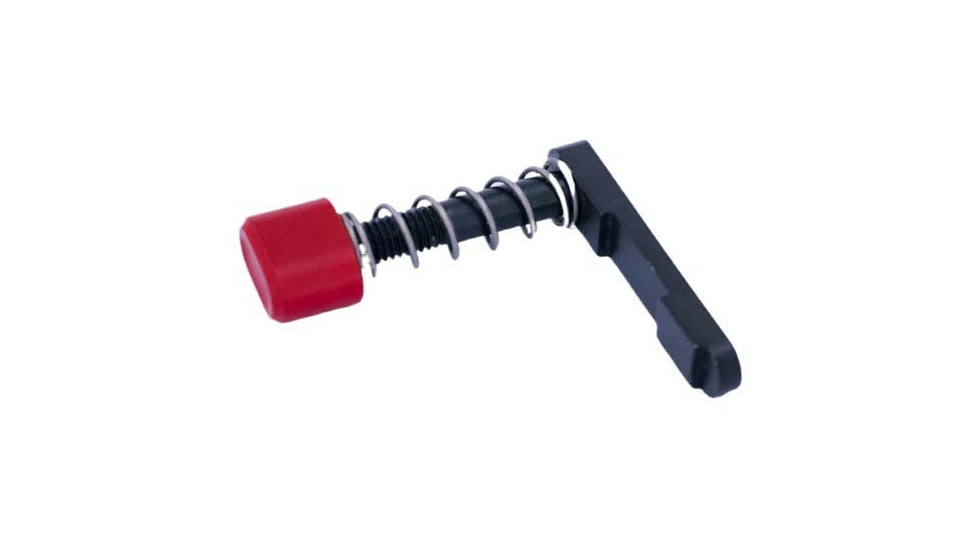 TruCalibre Enhanced Mag Button w/ Mag Catch, Red, TMAG-X3