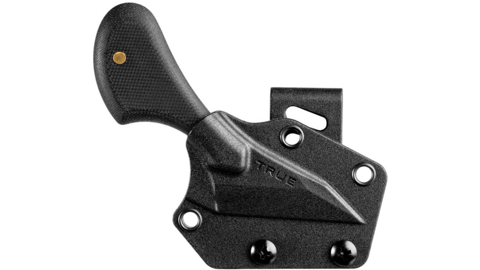 TRUE Mycro Utility Fixed Blade Knife, 1.5in, 8Cr13MoV, G10 Handle, TRU-FXK-1005