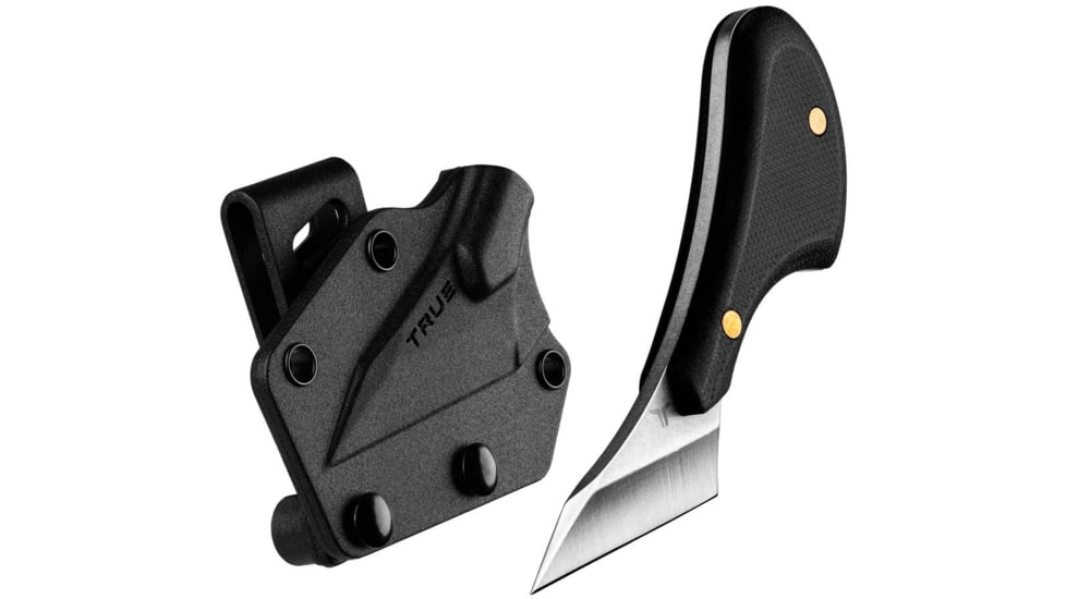 TRUE Mycro Utility Fixed Blade Knife, 1.5in, 8Cr13MoV, G10 Handle, TRU-FXK-1005