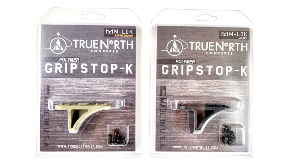 True North Concepts GripStop Polymer K Length M-LOK, Black, GPK01