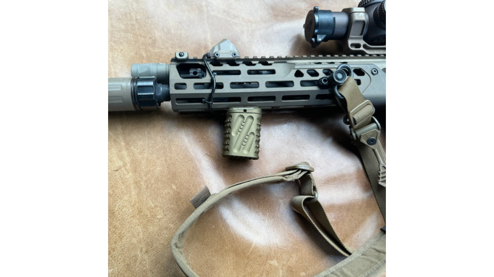 True North Concepts Zero-8 Vertical Grip, Multi-Angle, Earth Brown, Z8AM-02