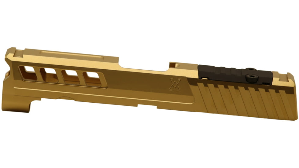 True Precision Axiom Springfield Hellcat PRO RMS Cut &amp; Cover Plate, Gold TiN, 9mm, TP-SHCPS-G-RMS