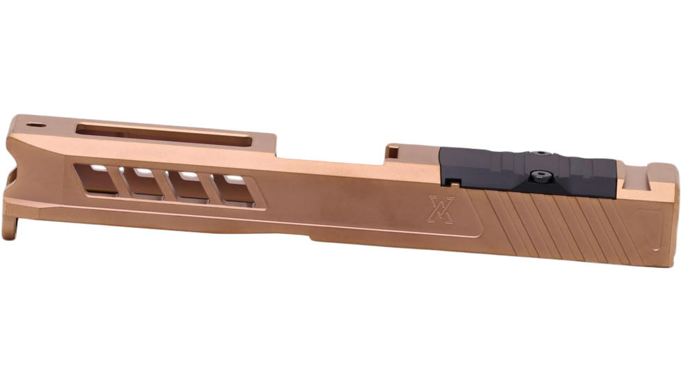 True Precision Glock 19 Gen 1-3 Axiom Pistol Slide w/RMR Optic Cut, Copper, Compact, TP-G19S-C-RMR