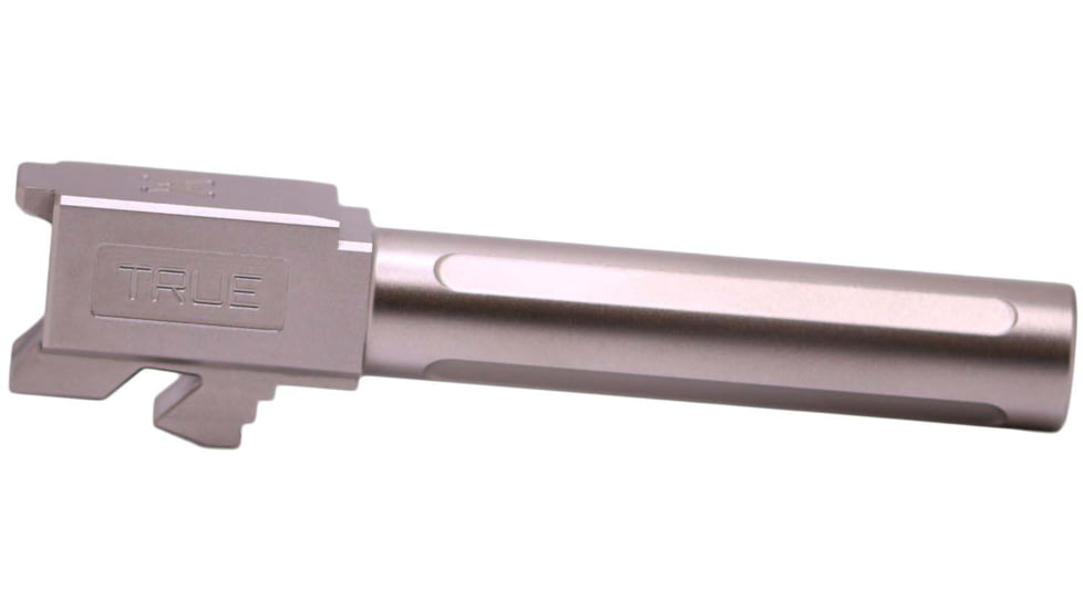 True Precision Glock 19 Non-Threaded Barrel, Stainless Silver, TP-G19B-X