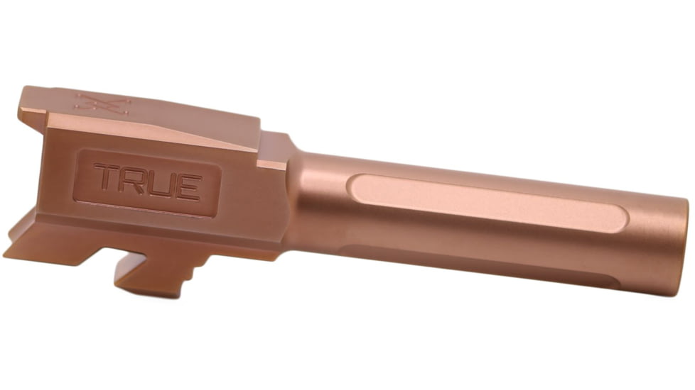 True Precision Glock 43 Non-Threaded Barrel, Copper TiAlN, TP-G43B-XC