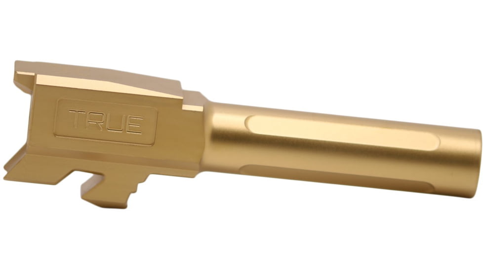 True Precision Glock 43 Non-Threaded Barrel, Gold TiN, TP-G43B-XG