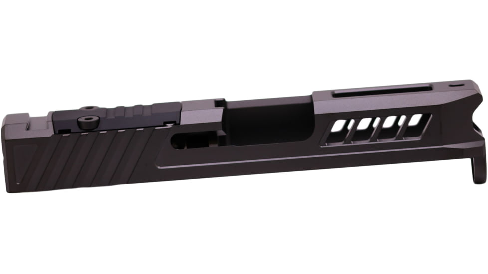 True Precision Glock 43 Slide, 17-4 Stainless Steel, Black DLC, TP-G43S-BC-RMS