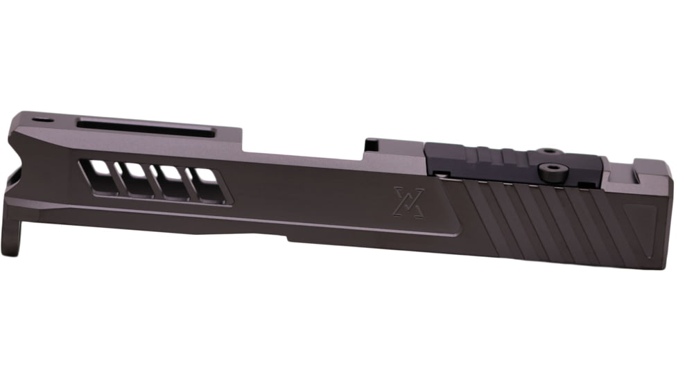 True Precision Glock 43 Slide, 17-4 Stainless Steel, Black DLC, TP-G43S-BC-RMS